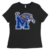 Black the memphis athletic teams tigers Ladies Tee - artisFamous