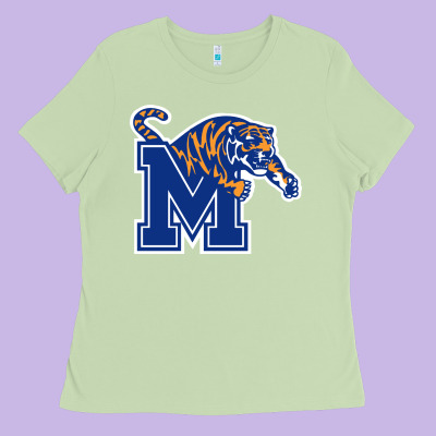 The Memphis Athletic Teams Tigers Ladies Tee Designed By Artisfamous