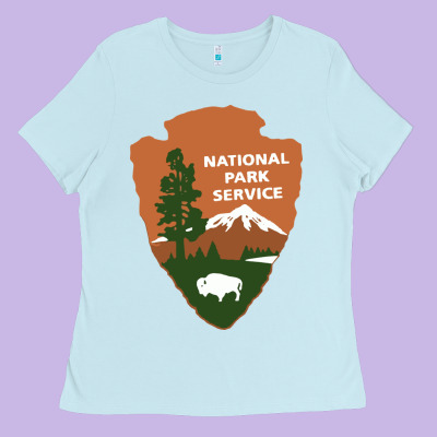 National Park Service Ladies Tee Designed By Artisfamous