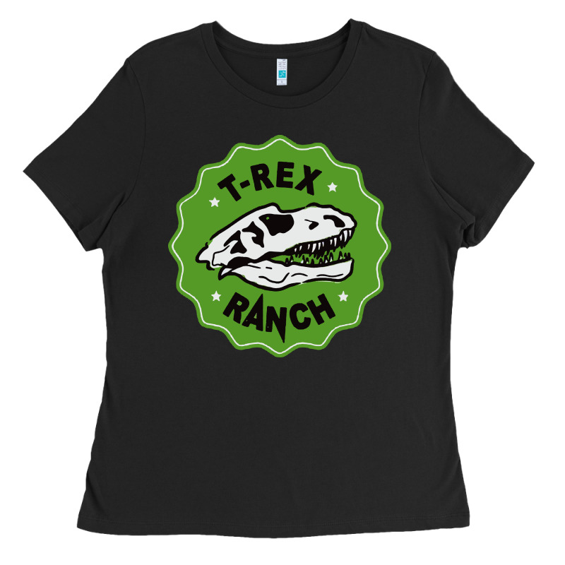 T Rex Ranch Ladies Tee by artisFamous | Teevron