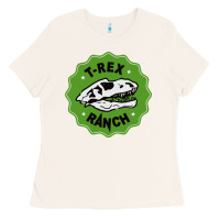 Bone t rex ranch Ladies Tee - artisFamous