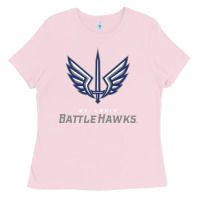Bubblegum Pink battle hawks football Ladies Tee - artisFamous