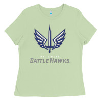 Matcha battle hawks football Ladies Tee - artisFamous
