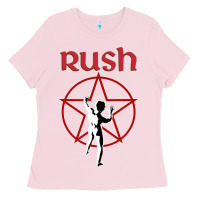 Bubblegum Pink starman music rush Ladies Tee - artisFamous
