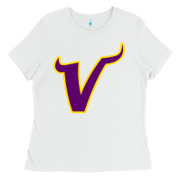 White vikings style Ladies Tee - artisFamous
