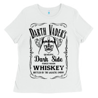 White quality dark side Ladies Tee - artisFamous