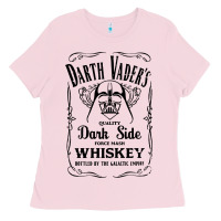 Bubblegum Pink quality dark side Ladies Tee - artisFamous