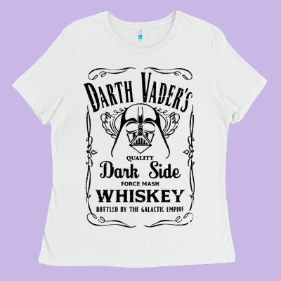 Quality Dark Side Ladies Tee Designed By Artisfamous