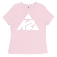 Bubblegum Pink k2 ski snowboarding Ladies Tee - artisFamous
