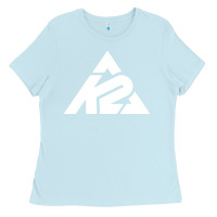 Baby Blue k2 ski snowboarding Ladies Tee - artisFamous