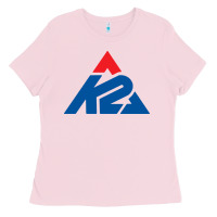 Bubblegum Pink k2 ski snowboarding Ladies Tee - artisFamous