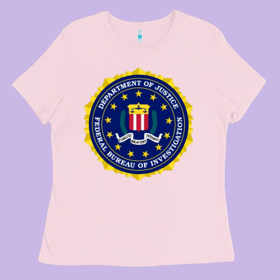 Fbi Ladies Tee Designed By Artisfamous