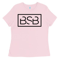 Bubblegum Pink backstreet boys black Ladies Tee - artisFamous