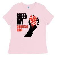 Bubblegum Pink american idiot Ladies Tee - artisFamous