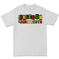 Dove Grey freedom juneteenth Premium Tee - CowGirlArtShop