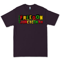 Plum freedom juneteenth Premium Tee - CowGirlArtShop