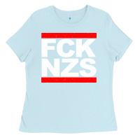Baby Blue fck nzs Ladies Tee - artisFamous