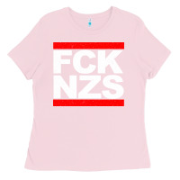 Bubblegum Pink fck nzs Ladies Tee - artisFamous