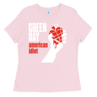 Bubblegum Pink american idiot Ladies Tee - artisFamous