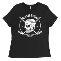 Black bash bros Ladies Tee - artisFamous