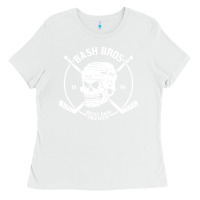 White bash bros Ladies Tee - artisFamous