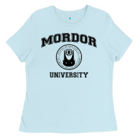 Baby Blue mordor university Ladies Tee - artisFamous