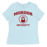 Baby Blue mordor university Ladies Tee - artisFamous