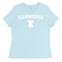 Baby Blue clearwooder Ladies Tee - artisFamous