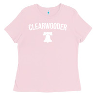 Bubblegum Pink clearwooder Ladies Tee - artisFamous