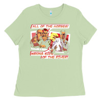 Matcha wrong side of the river Ladies Tee - artisFamous