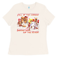 Bone wrong side of the river Ladies Tee - artisFamous