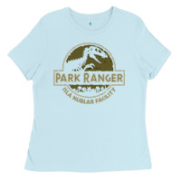 Baby Blue parks & rex Ladies Tee - artisFamous