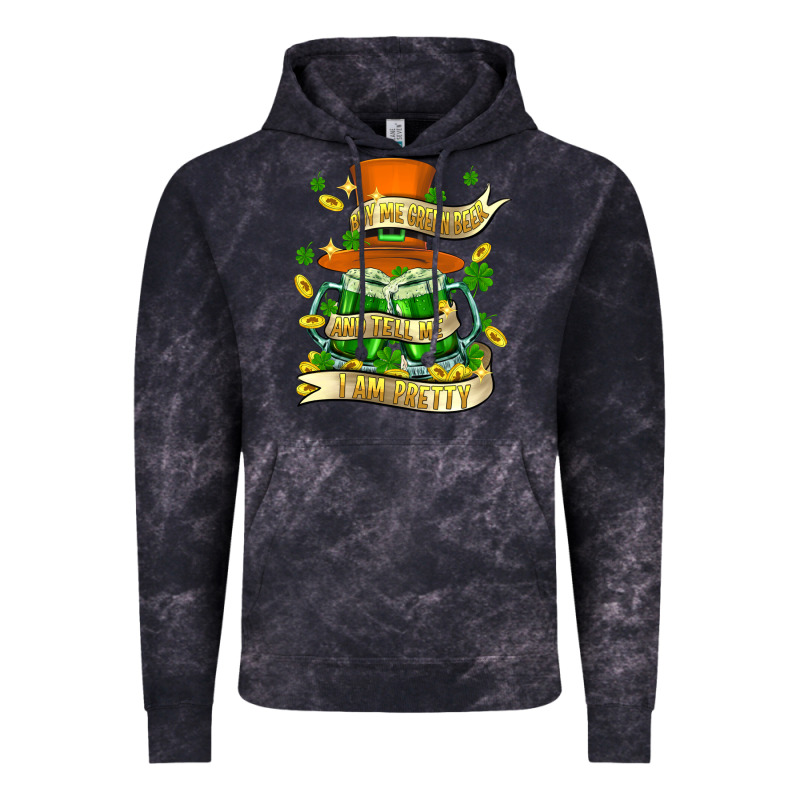 Buy Me Green Beer And Tell Me ı Am Pretty Vintage Hoodie by FaDigitalArtStudio | Teevron