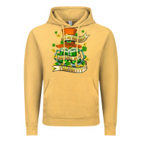 Vintage Mustard buy me green beer and tell me ı am pretty Vintage Hoodie - FaDigitalArtStudio