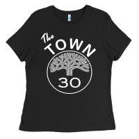 Black golden state the town Ladies Tee - artisFamous