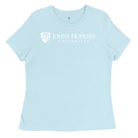 Baby Blue johns hopkins Ladies Tee - artisFamous