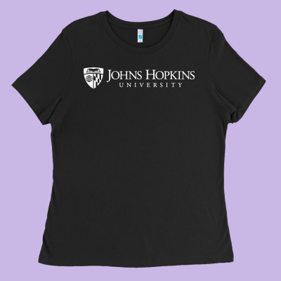 Johns Hopkins Ladies Tee Designed By Artisfamous