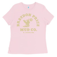 Bubblegum Pink braydon price motorbike mud   t shirt Ladies Tee - artisFamous