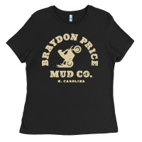 Black braydon price motorbike mud   t shirt Ladies Tee - artisFamous