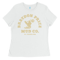 White braydon price motorbike mud   t shirt Ladies Tee - artisFamous