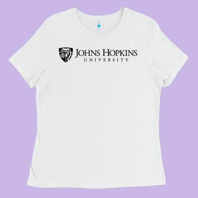 Johns Hopkins Ladies Tee Designed By Artisfamous