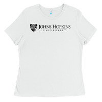 White johns hopkins Ladies Tee - artisFamous