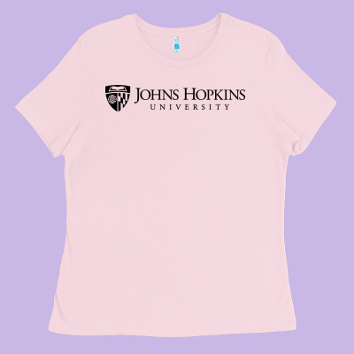 Johns Hopkins Ladies Tee Designed By Artisfamous