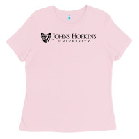 Bubblegum Pink johns hopkins Ladies Tee - artisFamous