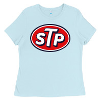 Baby Blue stp motor Ladies Tee - artisFamous