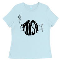 Baby Blue p hish Ladies Tee - artisFamous