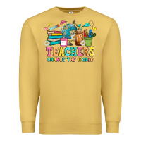 Antique Gold custom teacher Premium Sweatshirt - JahusDesignShop