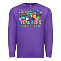 Purple custom teacher Premium Sweatshirt - JahusDesignShop