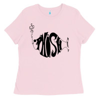 Bubblegum Pink p hish Ladies Tee - artisFamous