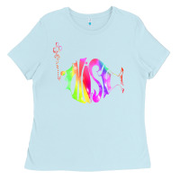 Baby Blue p hish Ladies Tee - artisFamous